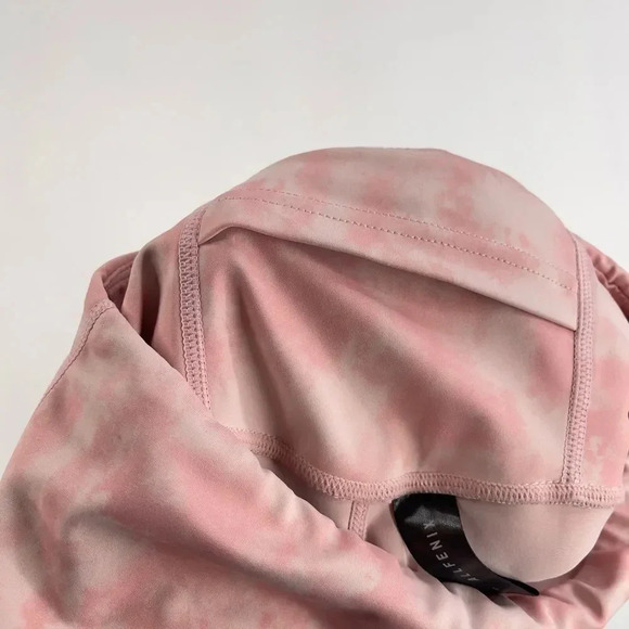 Allfenix Blush Pink Tie Dye Leggings - Picture 9 of 11